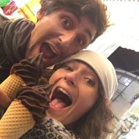 Eccoci qui, Alberto ed io ad una fiera!!!! 