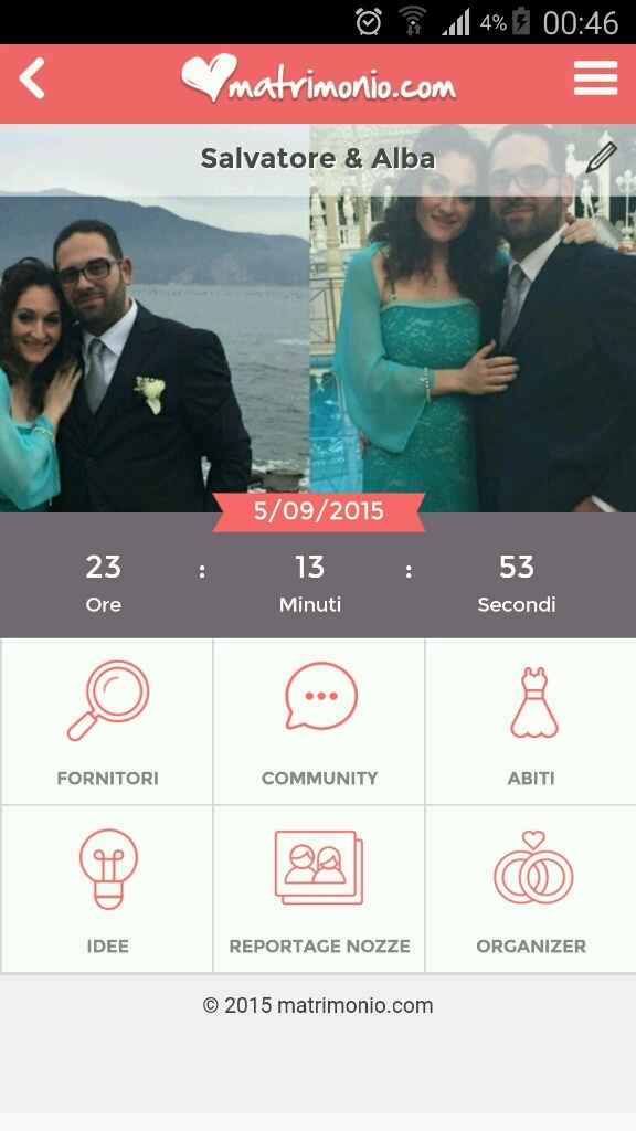 Quanti giorni mancano alle vostre nozze? :) - 1