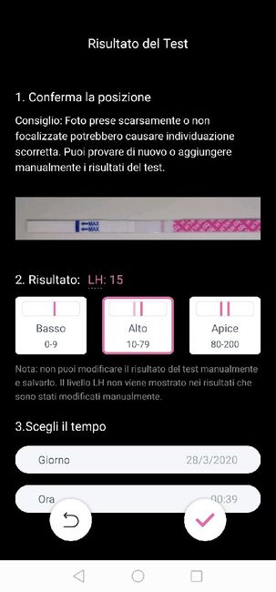 Test ovulazione come test precoce gravidanza.. - 1