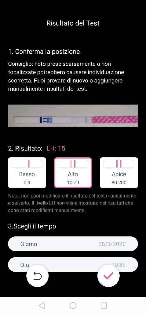 Test ovulazione come test precoce gravidanza.. - 1