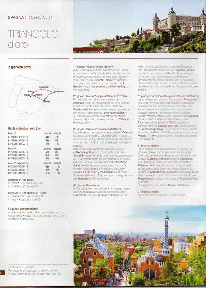 itinerario Barcellona 1