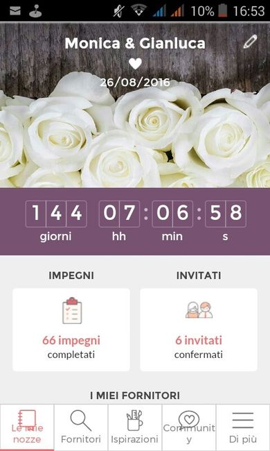 Quanto manca alle vostre nozze? - 1