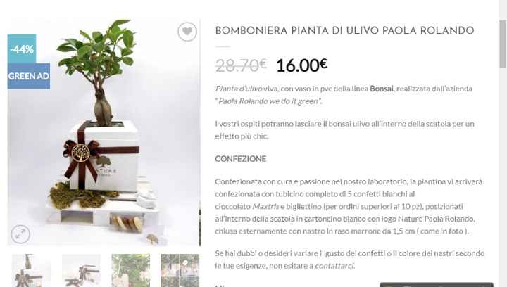 Scelta bomboniere - 1