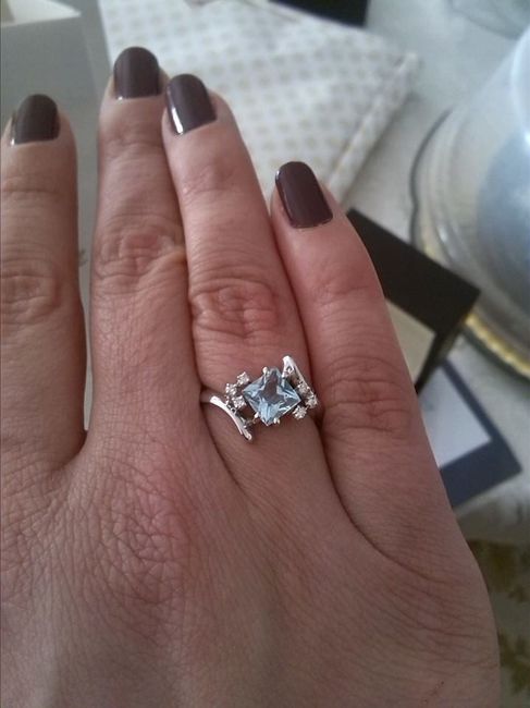 Il mio anello di fidanzamento