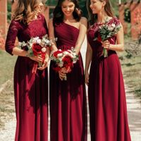 Per le mie 5 damigelle vorrei uno di questi due colori secondo voi per un matrimonio 5 agosto sono t