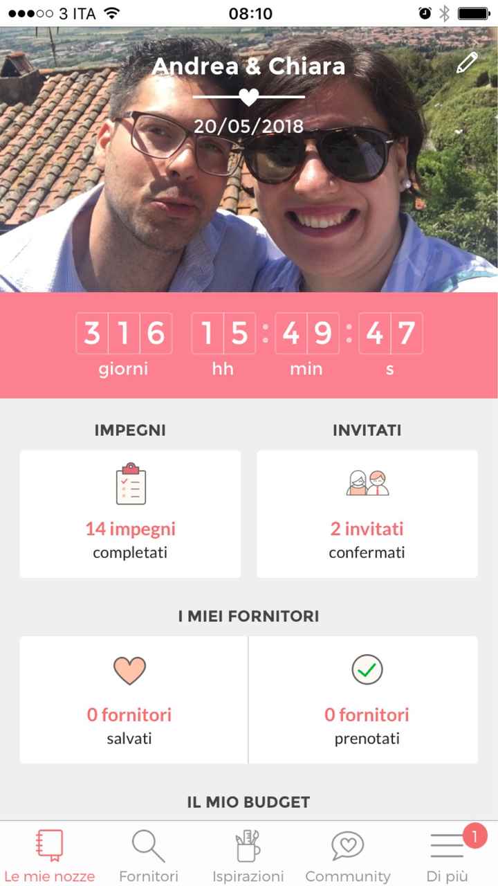 Quanto segna il vostro countdown? - 1