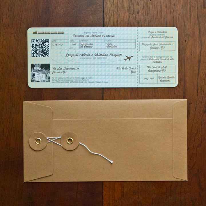 Quali partecipazioni daresti ai tuoi invitati? - 1