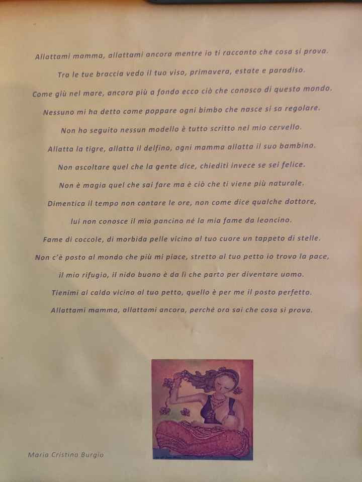 Settimana Mondiale per l'allattamento Materno - 1