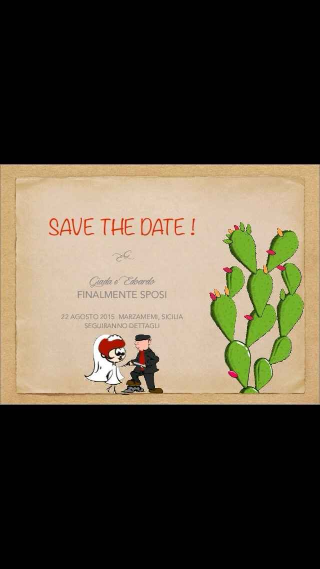 Il nostro Save the date
