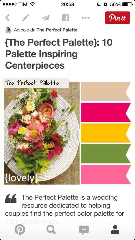 Tema e colore del matrimonio - 1