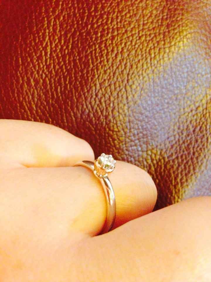 Che ne dite di postare i vostri anelli di fidanzamento? - 1