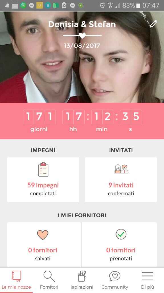 Quanti giorni mancano alle tue nozze? - 1