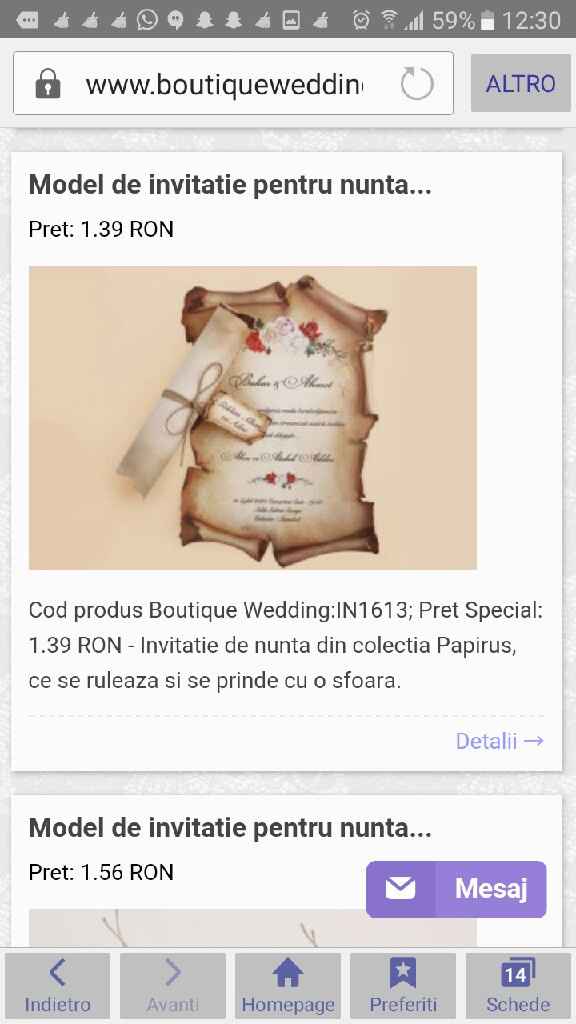 Finalmente ho scelto le invitazioni per il matrimonio - 1