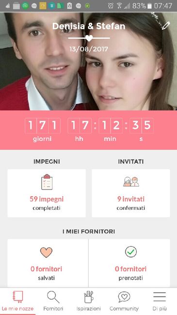 Quanti giorni mancano alle tue nozze? - 1