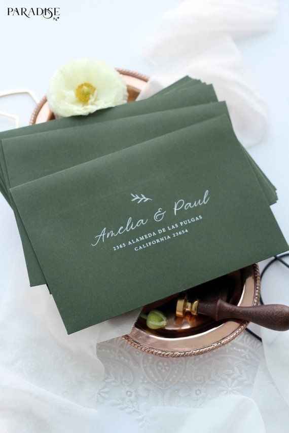 Calligrafia partecipazioni 🤍 - 1