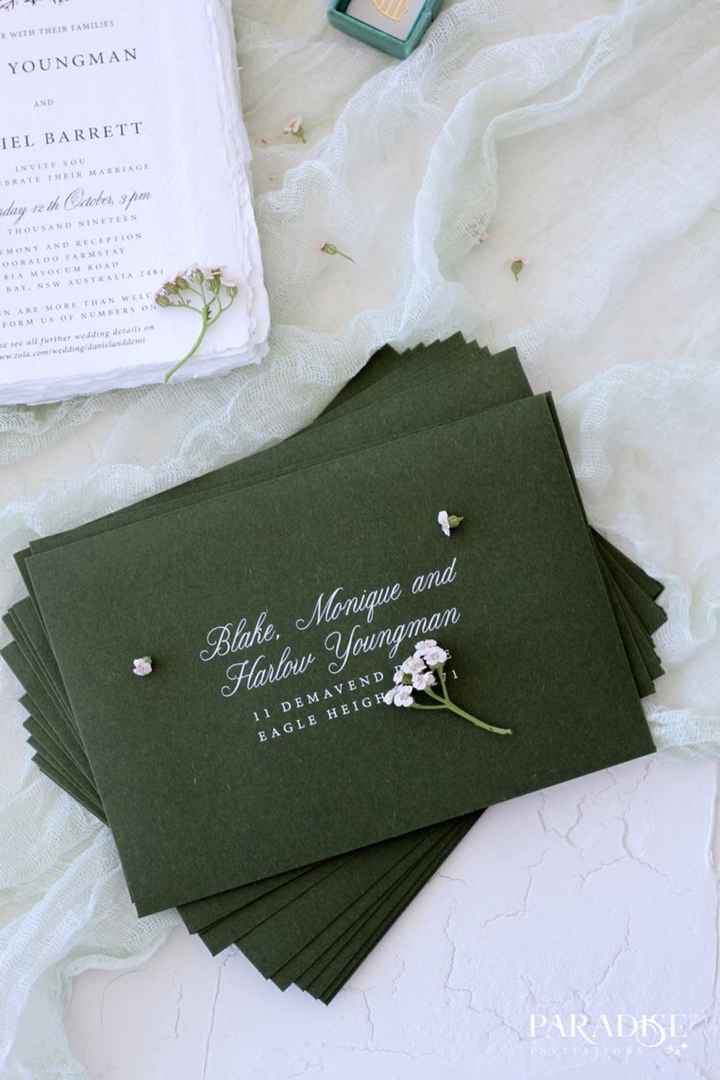 Calligrafia partecipazioni 🤍 - 2