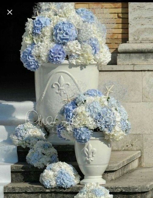 Azzurro polvere e bianco - 2