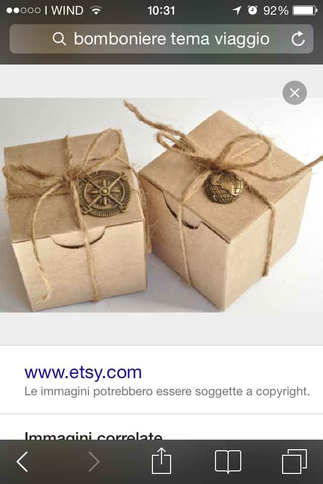 Bomboniere tema viaggio - 3