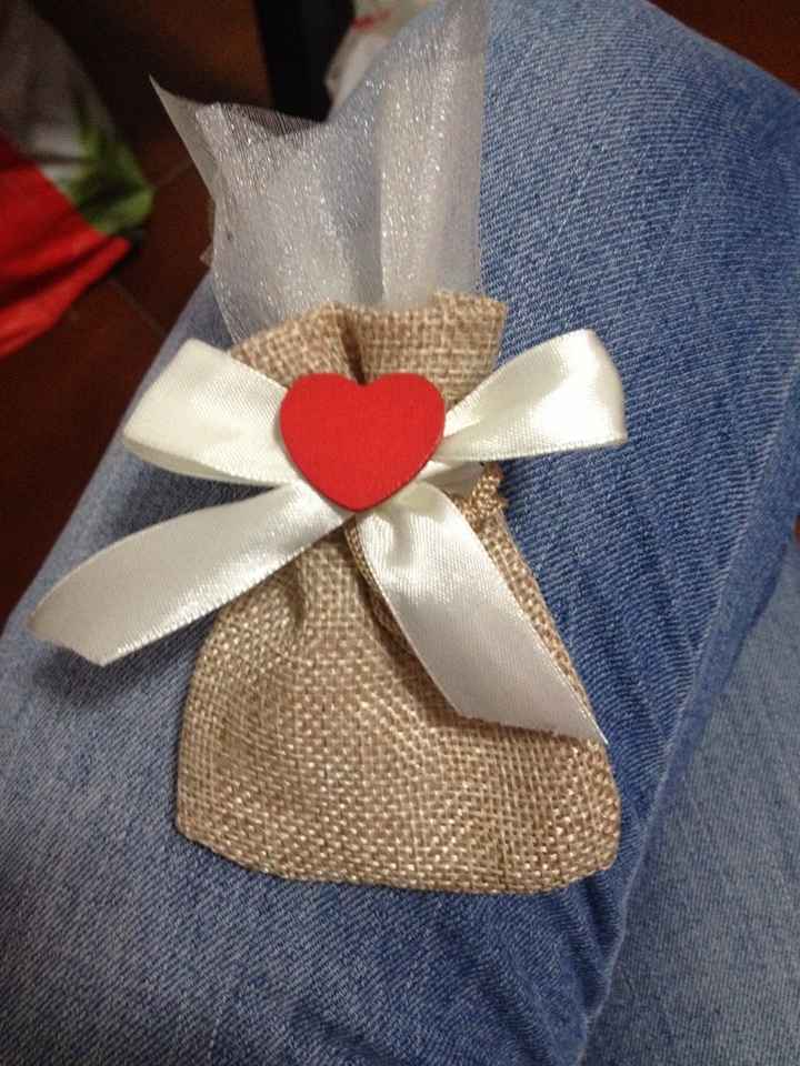 Sacchettini non invitati fai da te - 1