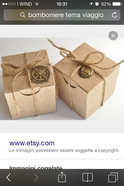 Bomboniere tema viaggio - 3