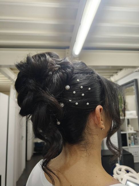Finalmente prova trucco e Parrucco!!  Che emozione ragazze!! Comincio  a realizzare che mi sposo! 4
