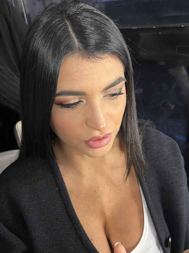 Finalmente prova trucco e Parrucco!!  Che emozione ragazze!! Comincio  a realizzare che mi sposo! - 