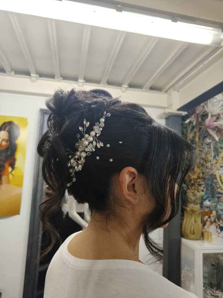 Finalmente prova trucco e Parrucco!!  Che emozione ragazze!! Comincio  a realizzare che mi sposo! - 