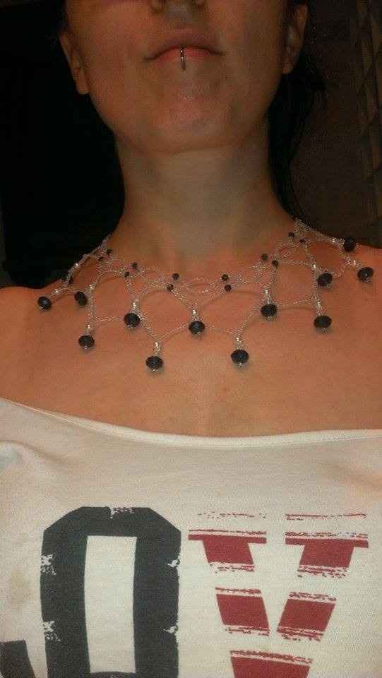 Collana con cistalli