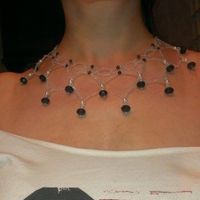Collana con cistalli