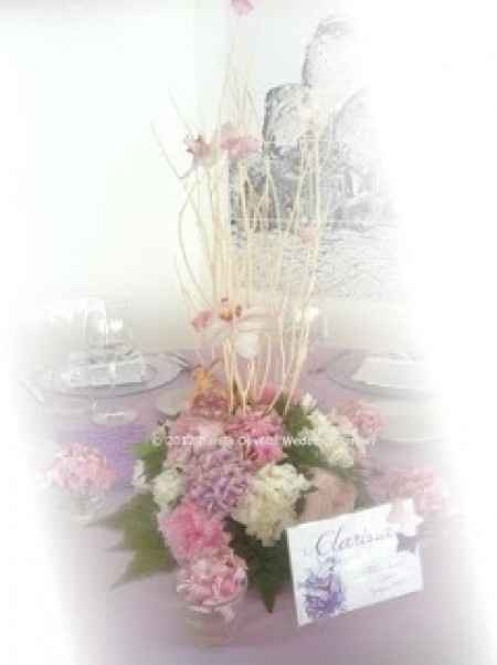 segnatavolo fate dei fiori