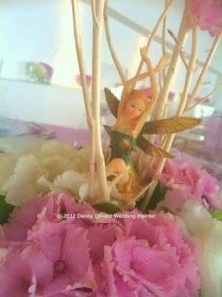 segnatavolo fate dei fiori