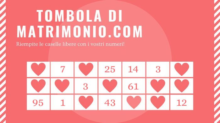 Condividi i tuoi numeri! 8