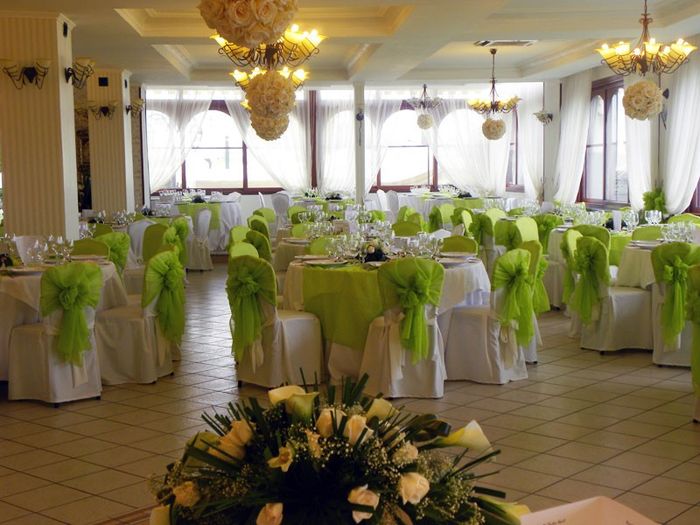 Centrotavola verde - 1