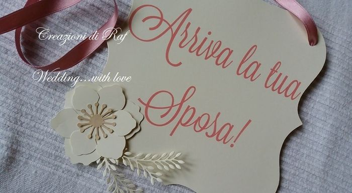 Paggetto e damigelle "arriva la sposa" - 1