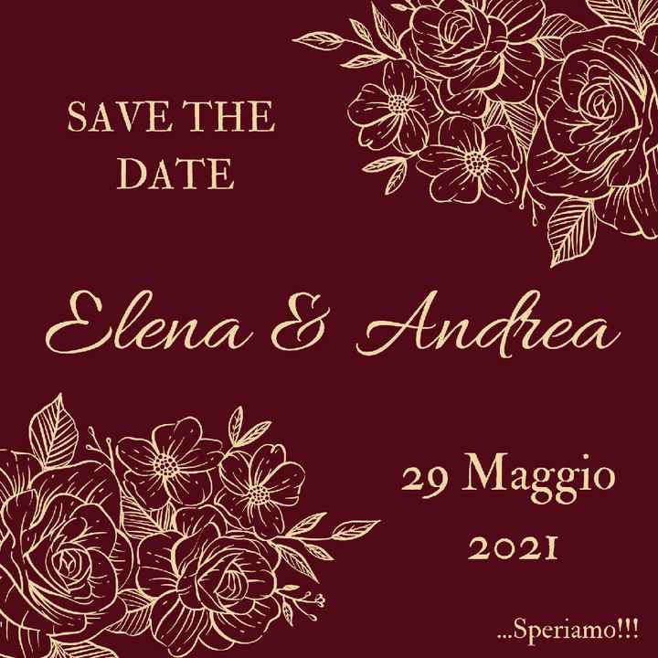 Save the date - 1