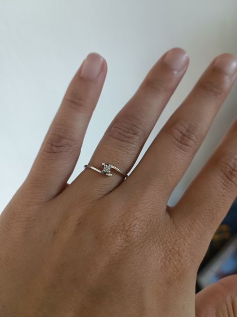 Come è il vostro anello di fidanzamento?? 6