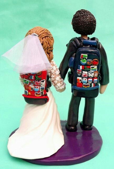 Idee cake topper tema viaggio - 3