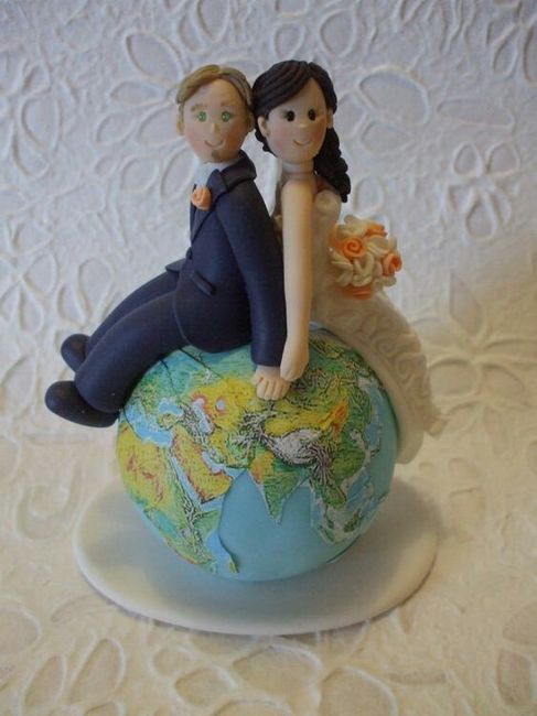 Idee cake topper tema viaggio - 6