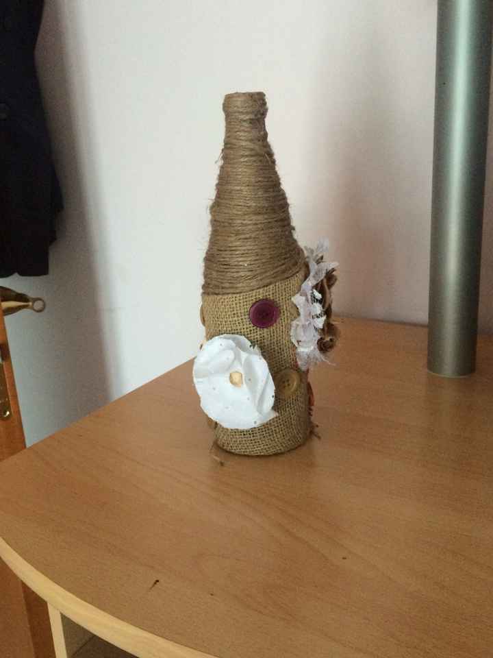 Bottiglie shalby chic  hand-made - 2