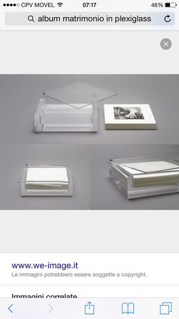 Album foto in contenitori di plexiglas - 1