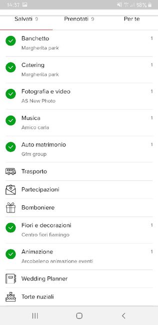 Condividi lo screenshot dei tuoi fornitori - 1