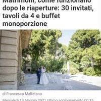 Domani 20/05: linee guida delle Regioni per i matrimoni - 1