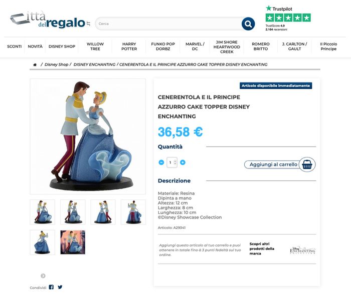 Cake topper disney 1