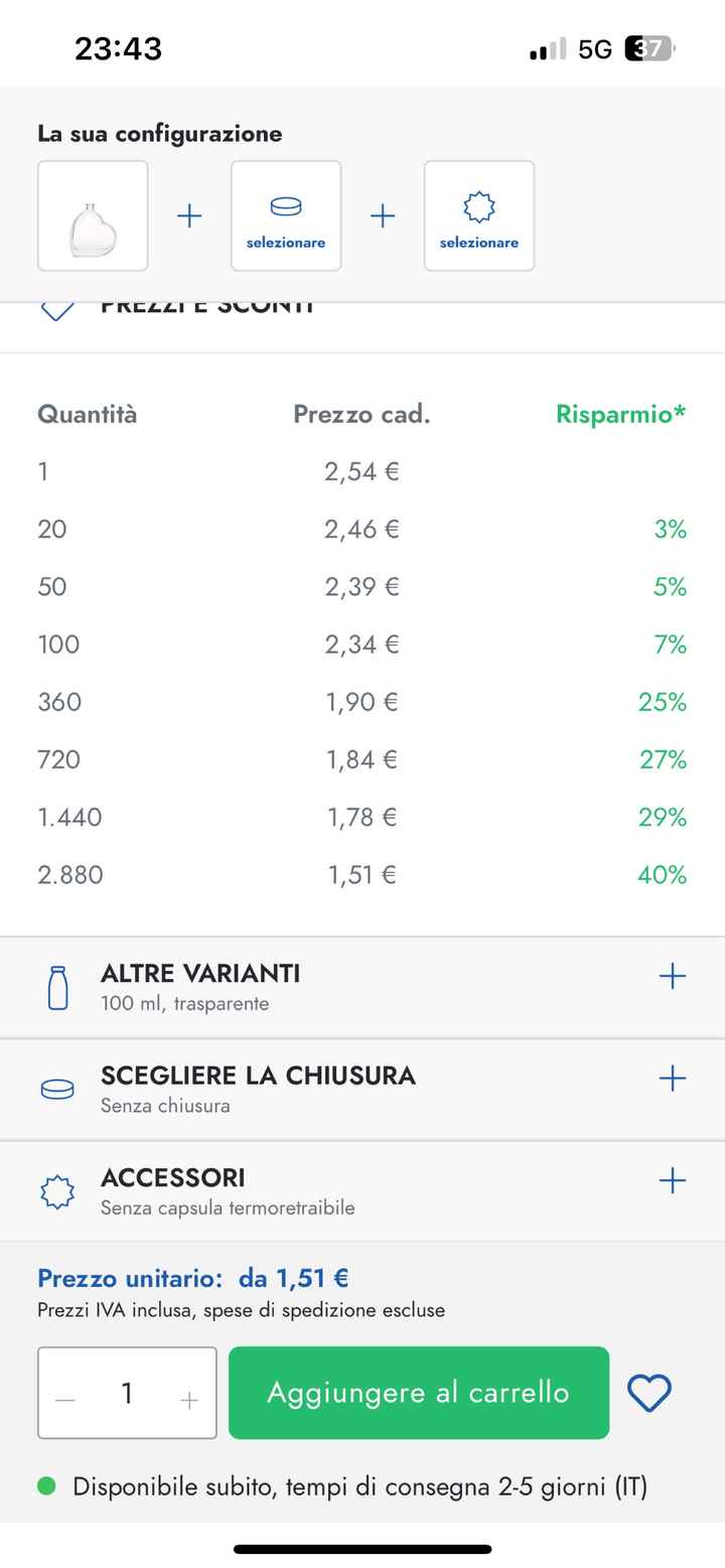 Bomboniera, scatola, vino o olio - 1