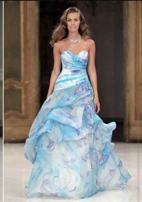 Abito da sposa ...colorato! - 1