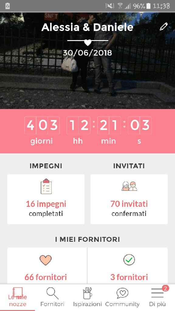 Quanto segna il vostro countdown? - 1