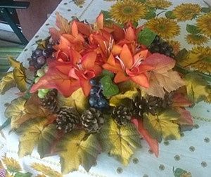 Il centrotavola per il nostro tavolo