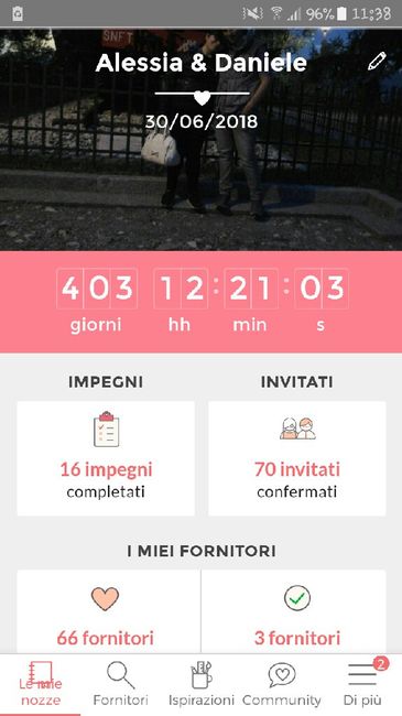 Condividete la data delle vostre nozze - 1