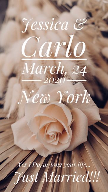 Annuncio matrimonio stile big 🍎😁 1