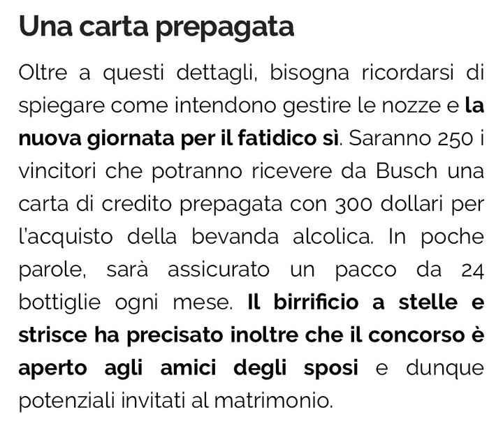 Birra 🍺 gratis se rimandi il matrimonio 🥰 - 4